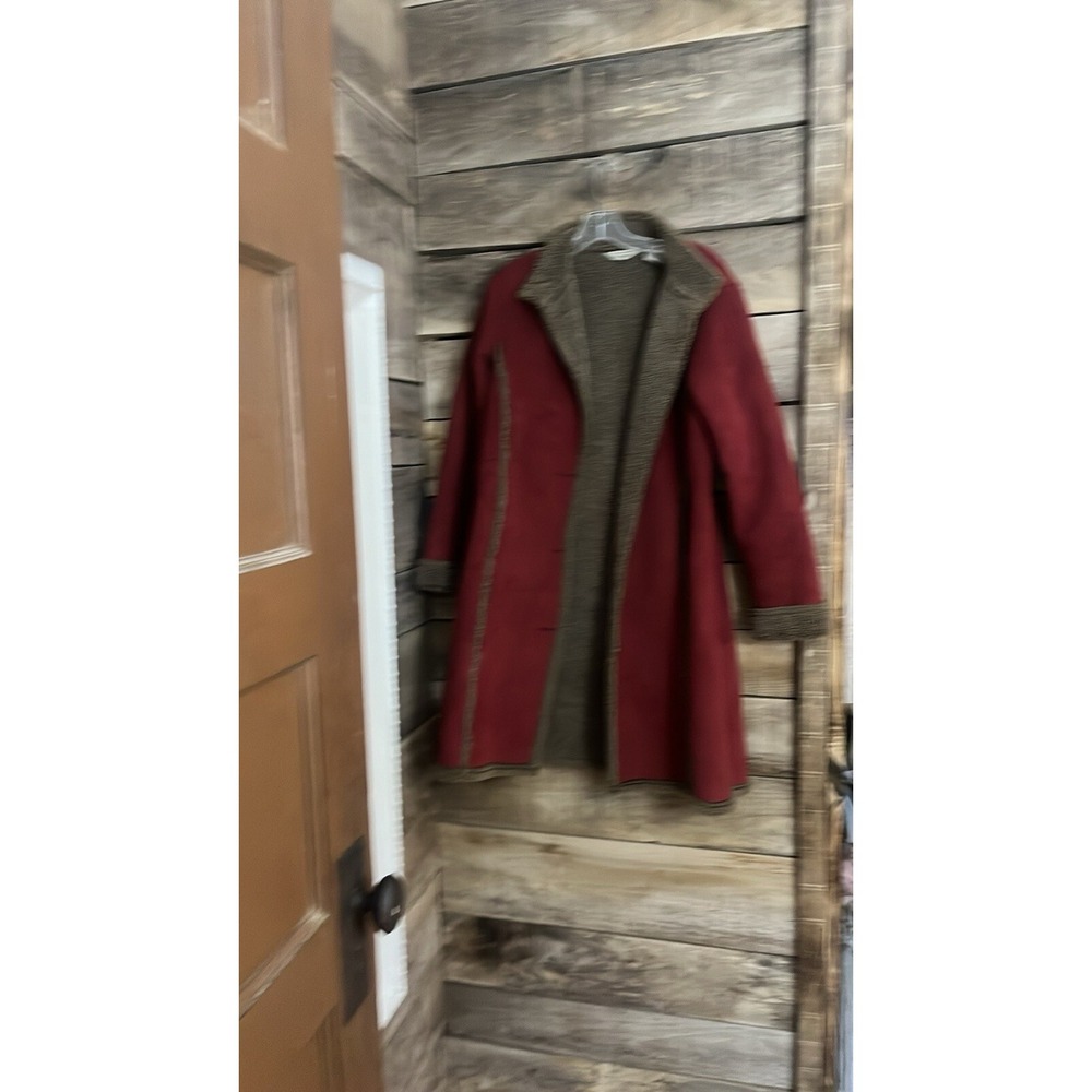 LLBean Red Trench coat